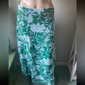 Floral y2k maxi skirt